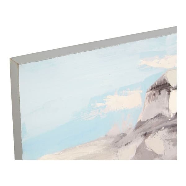 Maleri DKD Home Decor Port 150 x 3 x 50 cm Barco Middelhavet (2 enheder)