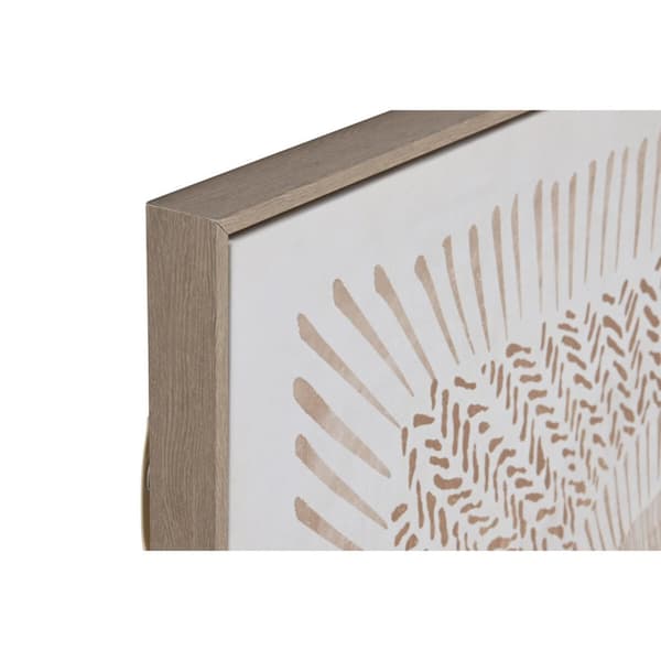 Maalaus Home ESPRIT Mandala Skandinaavinen 100 x 4 x 100 cm (2 osaa)