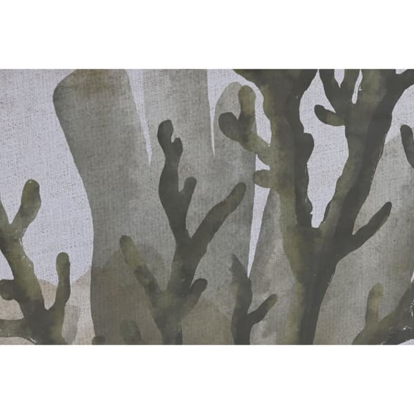 Maleri Home ESPRIT Grøn Koral Middelhavet 45 x 2 x 60 cm (2 enheder)