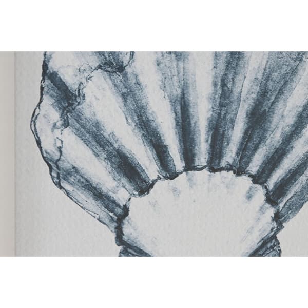 Maalaus Home ESPRIT Sininen Valkoinen Välimeren 35 x 2 x 35 cm (4 osaa)