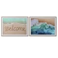 Miniatyrbilde 1 av 4: Maleri Home ESPRIT Strand Middelhavet 72,5 x 3 x 52,5 cm (2 enheter)