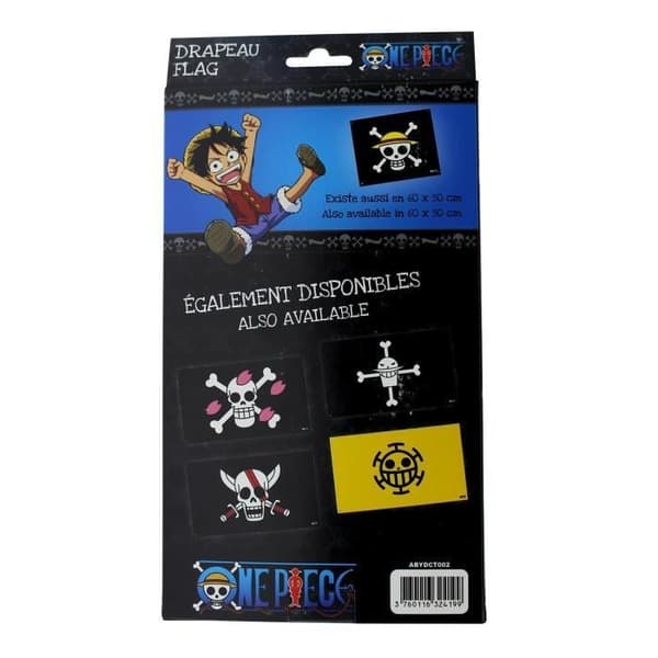One Piece Flag - Skull - Luffy (70x120) - ABYstyle