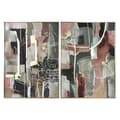 Pikkukuva 1 / 4: Maalaus Home ESPRIT Abstrakti Moderni 103 x 4,5 x 143 cm (2 osaa)