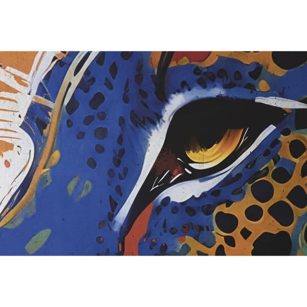 Maleri Home ESPRIT Leopard Urban 80 x 4,5 x 120 cm (2 enheder)
