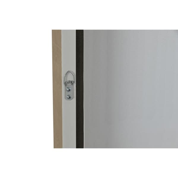 Maleri Home ESPRIT Hvid Grøn Beige Mørkegrå polystyren Lærred Striber Urban (2 enheder)