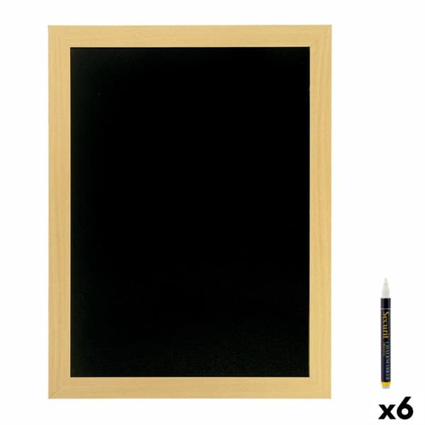 Skiffer Securit Woody Teak Vägg Naturell 80 x 60 cm