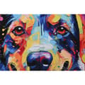 Miniatyrbilde 3 av 4: Maleri Home ESPRIT Moderne Hund 80 x 3 x 80 cm (2 enheter)