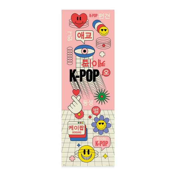 Kpop dörr affisch