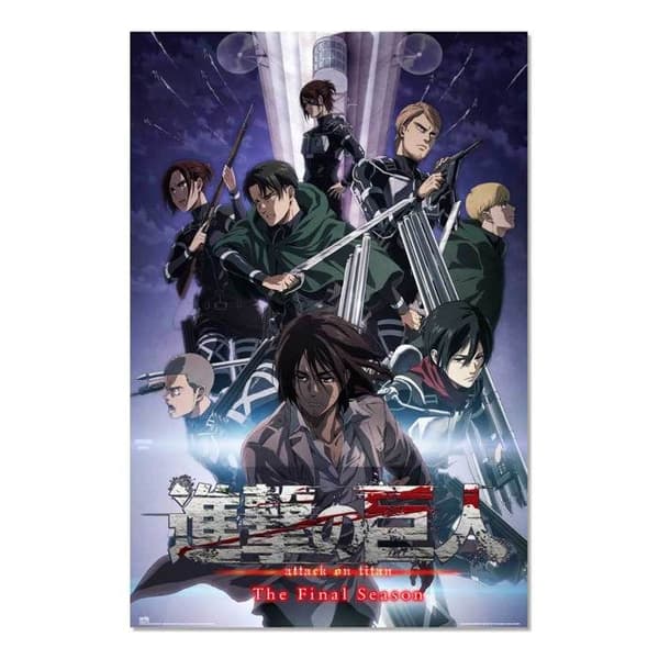 Affisch Attack On Titan - Sista Säsongen