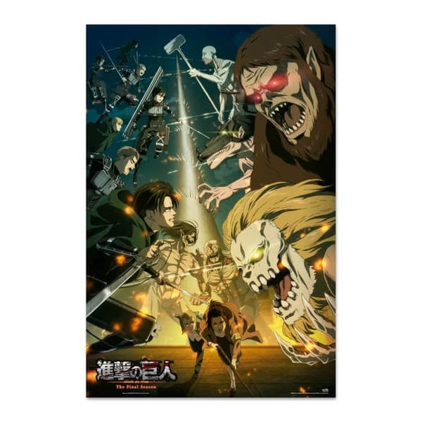 Affisch Attack On Titan - Paradis Vs Marley
