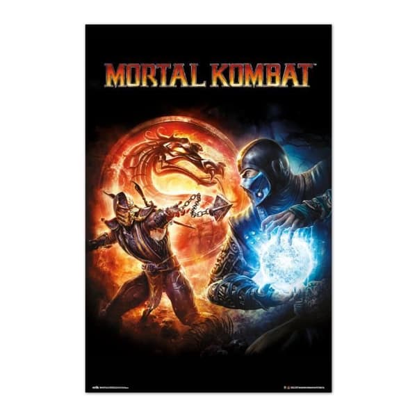 mortal kombat 9 affisch