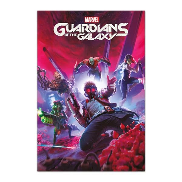 Affisch Marvel Games Guardians Of The Galaxy
