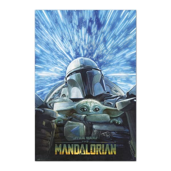 STAR WARS - THE MANDALORIAN - HYPERRYMD - 61x91,5 cm - Affisch / affisch