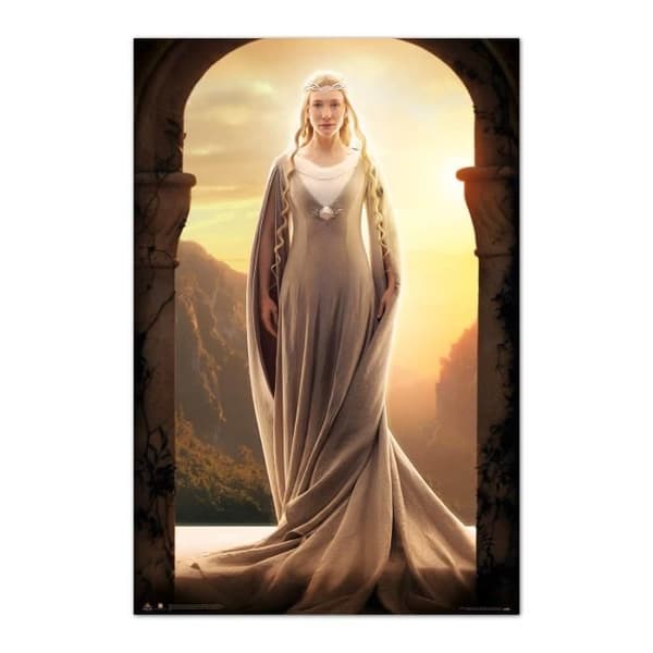 Affisch El Hobbit Galadriel
