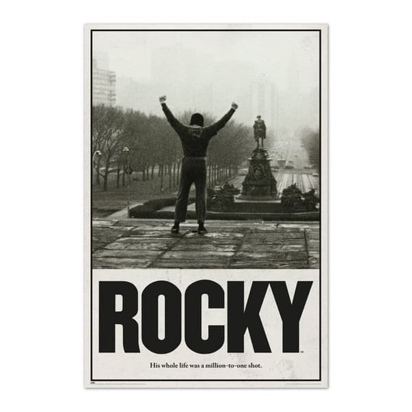 Poster - Grupo Erik - Rocky Balboa - 61x91,5cm - Väggdekoration - Biograf