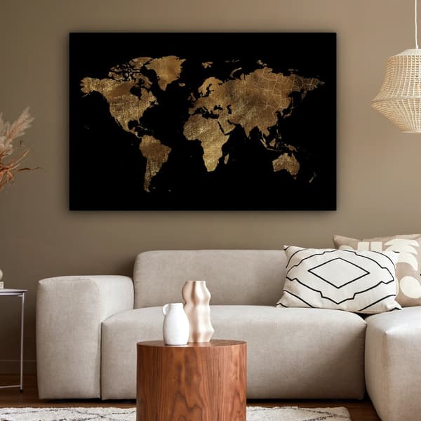 MuchoWow Högupplöst Foto på Canvas -Väggdekoration - Målning Print - Enkelt Upphängningssystem