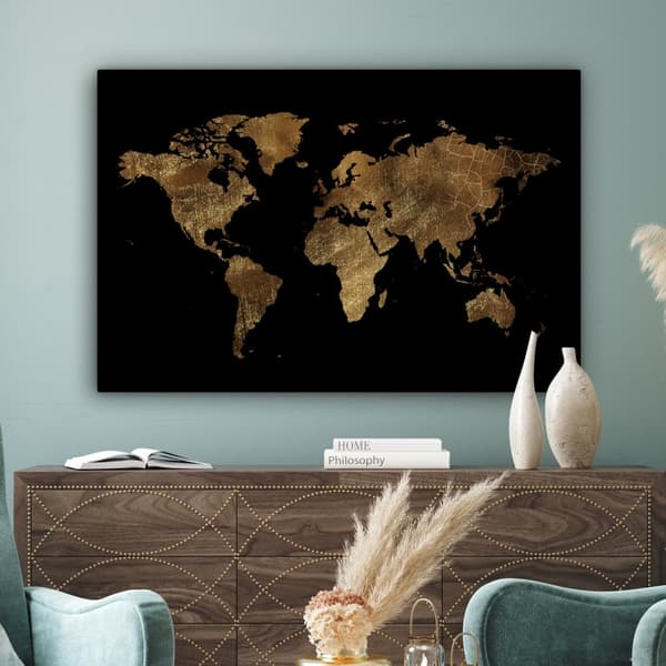 MuchoWow Högupplöst Foto på Canvas -Väggdekoration - Målning Print - Enkelt Upphängningssystem