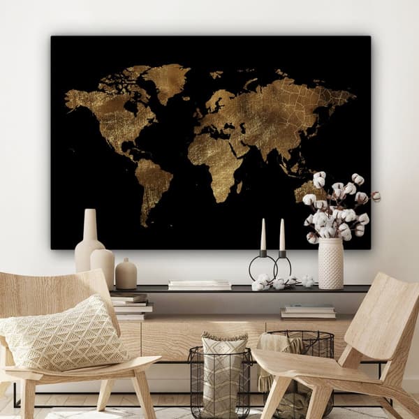 MuchoWow Högupplöst Foto på Canvas -Väggdekoration - Målning Print - Enkelt Upphängningssystem