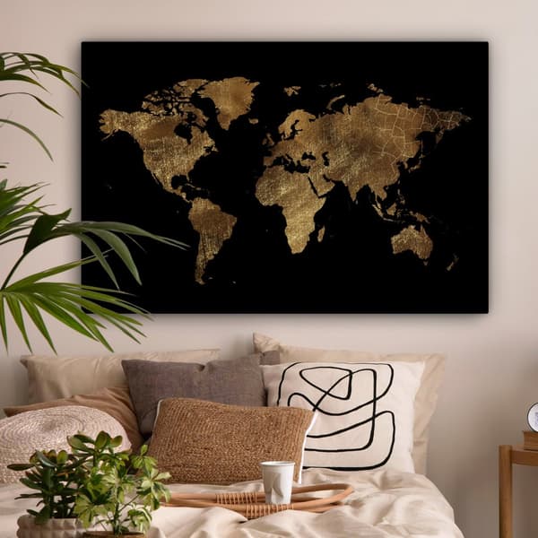 MuchoWow Högupplöst Foto på Canvas -Väggdekoration - Målning Print - Enkelt Upphängningssystem
