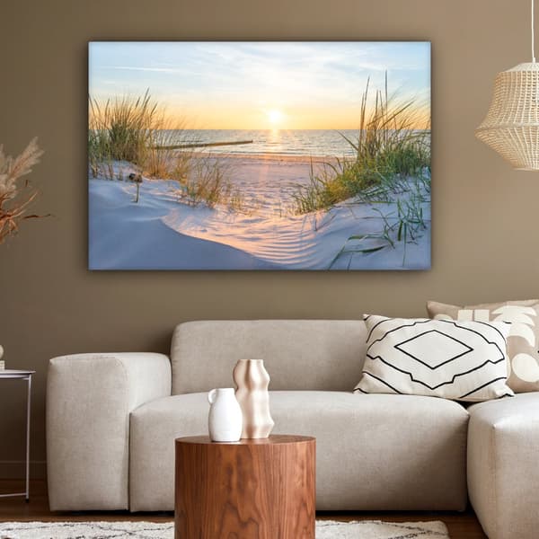 MuchoWow Högupplöst Foto på Canvas -Väggdekoration - Målning Print - Enkelt Upphängningssystem
