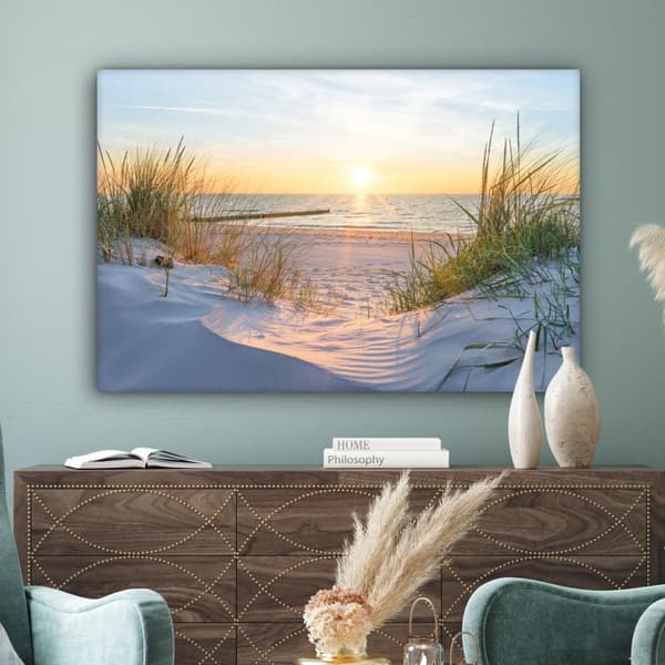 MuchoWow Högupplöst Foto på Canvas -Väggdekoration - Målning Print - Enkelt Upphängningssystem