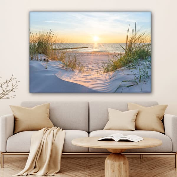MuchoWow Högupplöst Foto på Canvas -Väggdekoration - Målning Print - Enkelt Upphängningssystem