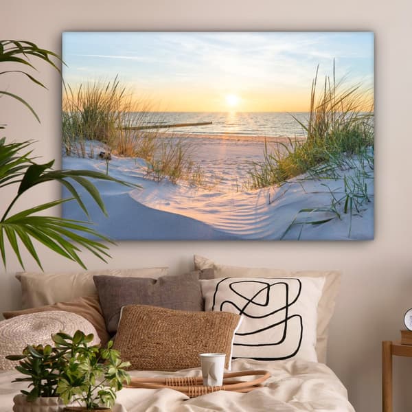 MuchoWow Högupplöst Foto på Canvas -Väggdekoration - Målning Print - Enkelt Upphängningssystem