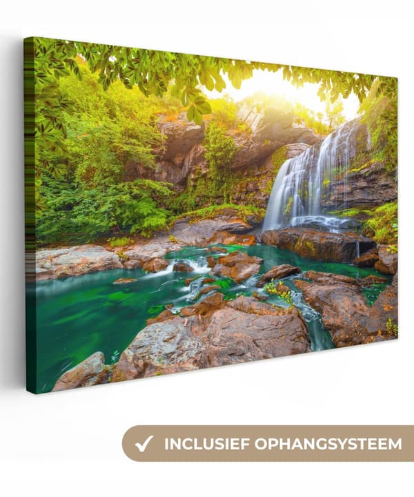 MuchoWow Högupplöst Foto på Canvas -Väggdekoration - Målning Print - Enkelt Upphängningssystem