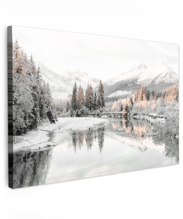 MuchoWow Högupplöst Foto på Canvas -Väggdekoration - Målning Print - Enkelt Upphängningssystem