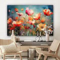 Miniatyrbild 6 av 6: MuchoWow Högupplöst Foto på Canvas -Väggdekoration - Målning Print - Enkelt Upphängningssystem