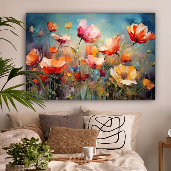 MuchoWow Högupplöst Foto på Canvas -Väggdekoration - Målning Print - Enkelt Upphängningssystem