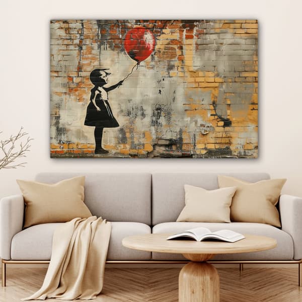 MuchoWow Högupplöst Foto på Canvas -Väggdekoration - Målning Print - Enkelt Upphängningssystem