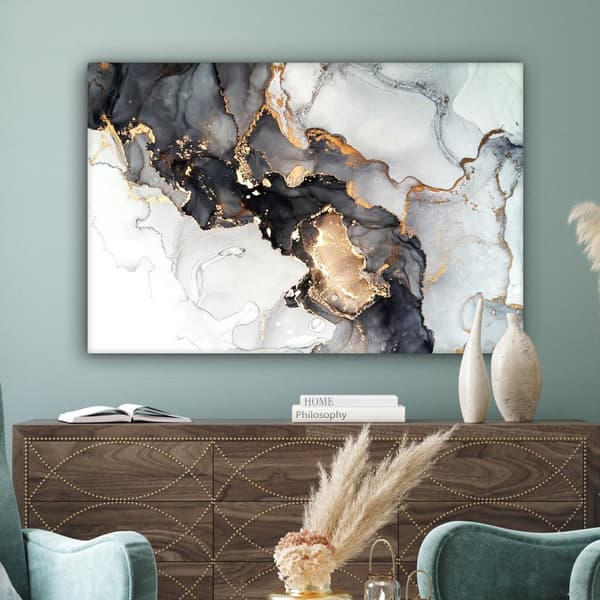 MuchoWow Högupplöst Foto på Canvas -Väggdekoration - Målning Print - Enkelt Upphängningssystem