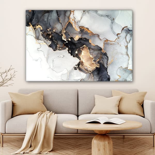 MuchoWow Högupplöst Foto på Canvas -Väggdekoration - Målning Print - Enkelt Upphängningssystem