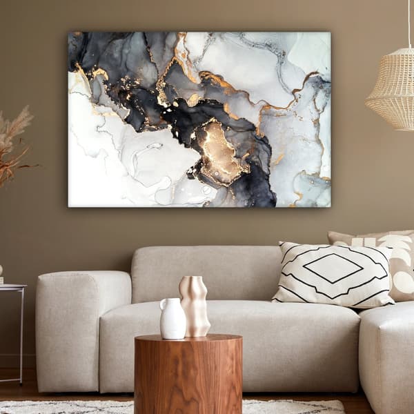 MuchoWow Högupplöst Foto på Canvas -Väggdekoration - Målning Print - Enkelt Upphängningssystem