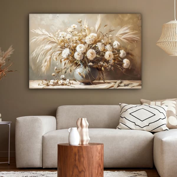 MuchoWow Högupplöst Foto på Canvas -Väggdekoration - Målning Print - Enkelt Upphängningssystem