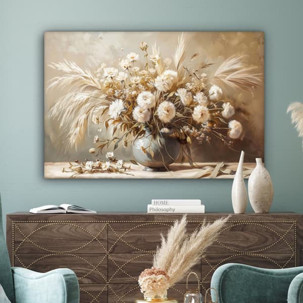 MuchoWow Högupplöst Foto på Canvas -Väggdekoration - Målning Print - Enkelt Upphängningssystem