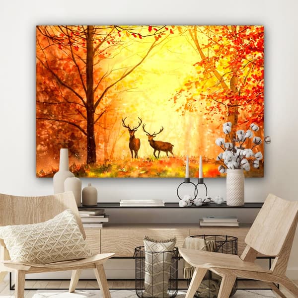 MuchoWow Högupplöst Foto på Canvas -Väggdekoration - Målning Print - Enkelt Upphängningssystem