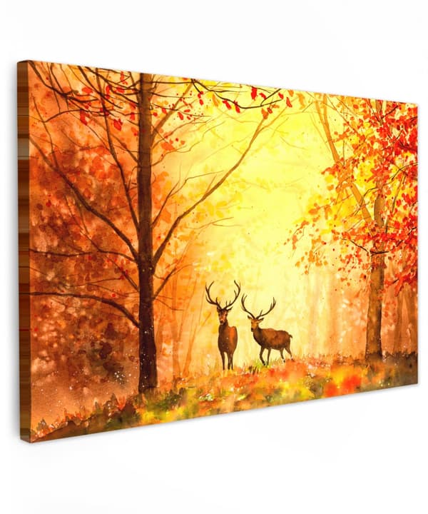 MuchoWow Högupplöst Foto på Canvas -Väggdekoration - Målning Print - Enkelt Upphängningssystem
