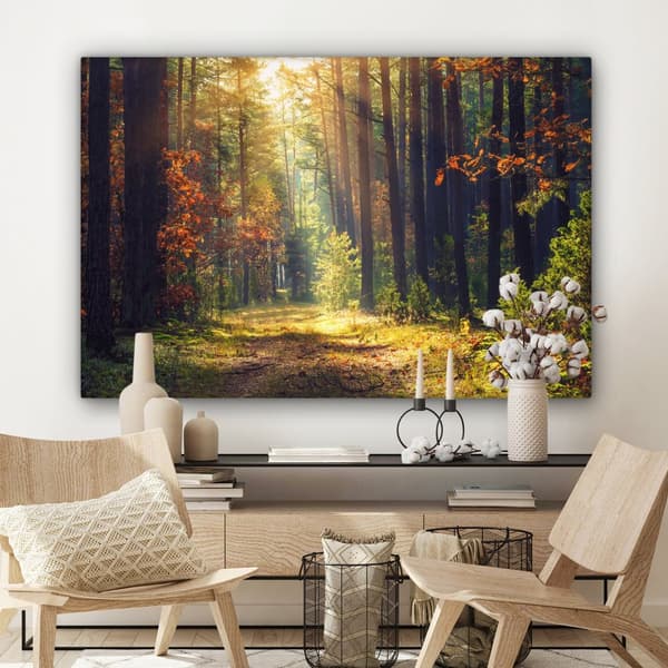 MuchoWow Högupplöst Foto på Canvas -Väggdekoration - Målning Print - Enkelt Upphängningssystem