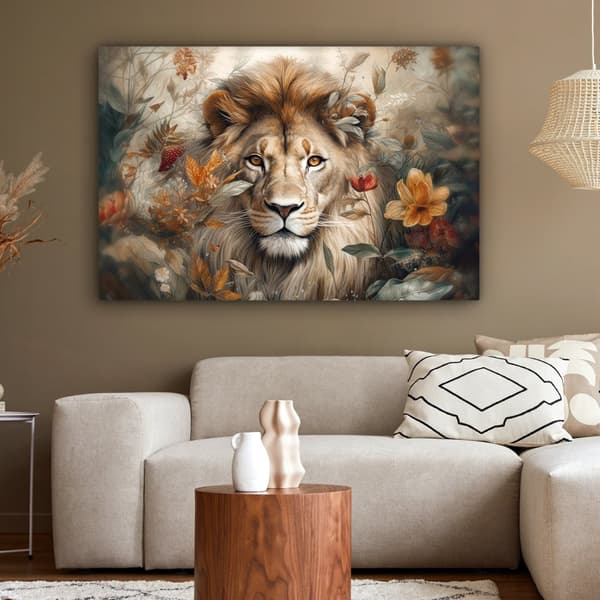 MuchoWow Högupplöst Foto på Canvas -Väggdekoration - Målning Print - Enkelt Upphängningssystem