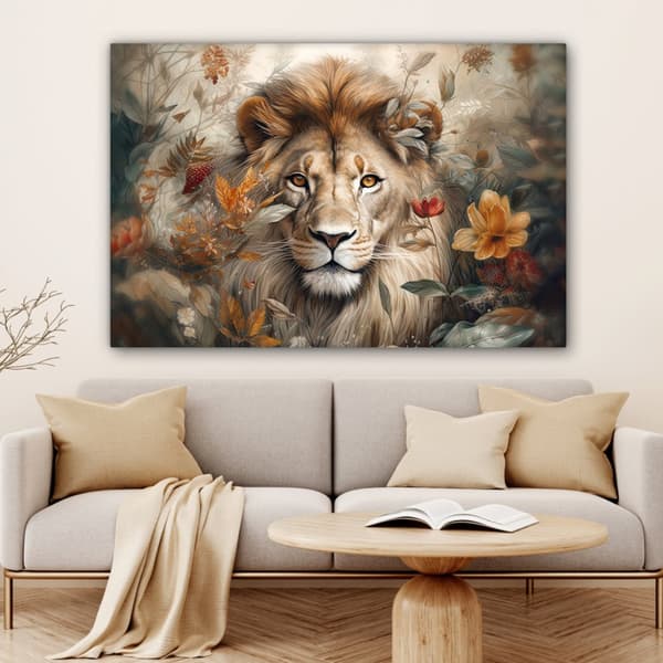 MuchoWow Högupplöst Foto på Canvas -Väggdekoration - Målning Print - Enkelt Upphängningssystem