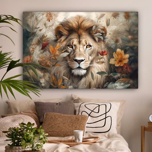 MuchoWow Högupplöst Foto på Canvas -Väggdekoration - Målning Print - Enkelt Upphängningssystem
