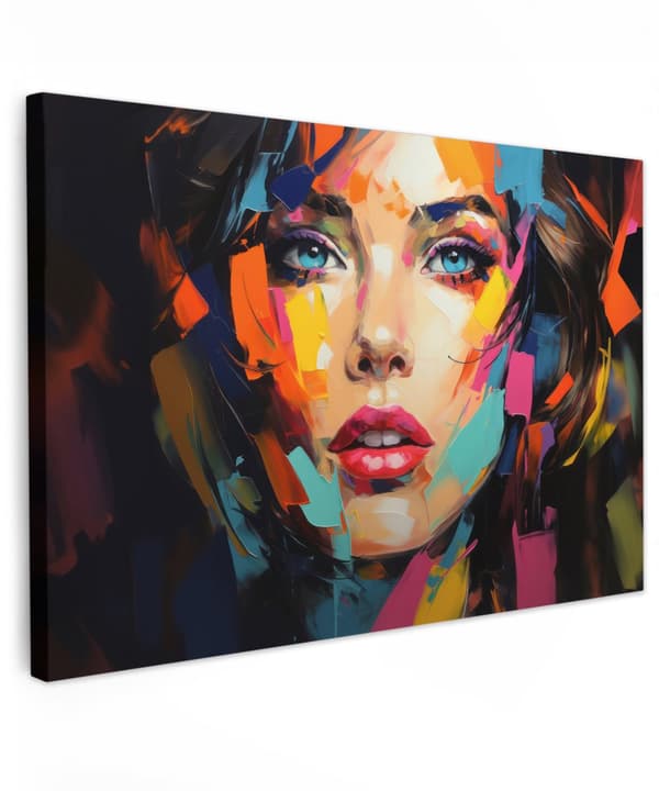 MuchoWow Högupplöst Foto på Canvas -Väggdekoration - Målning Print - Enkelt Upphängningssystem