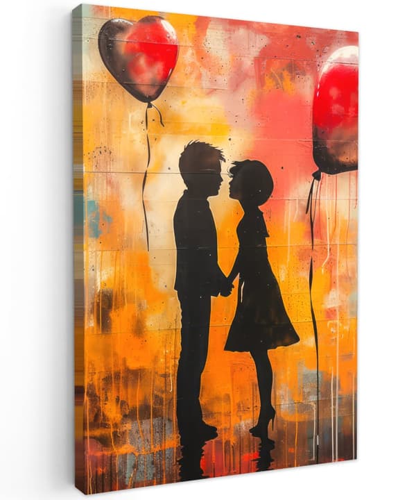 MuchoWow Högupplöst Foto på Canvas -Väggdekoration - Målning Print - Enkelt Upphängningssystem