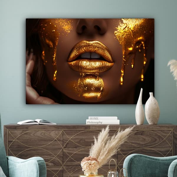 MuchoWow Högupplöst Foto på Canvas -Väggdekoration - Målning Print - Enkelt Upphängningssystem
