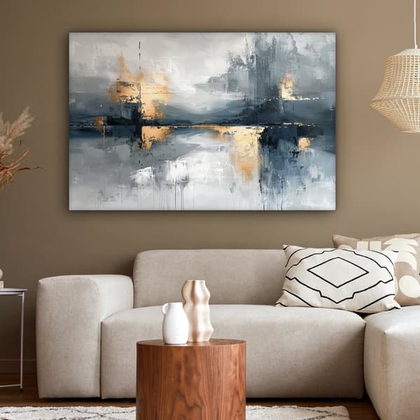MuchoWow Högupplöst Foto på Canvas -Väggdekoration - Målning Print - Enkelt Upphängningssystem