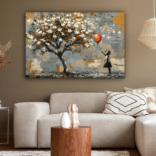 MuchoWow Högupplöst Foto på Canvas -Väggdekoration - Målning Print - Enkelt Upphängningssystem