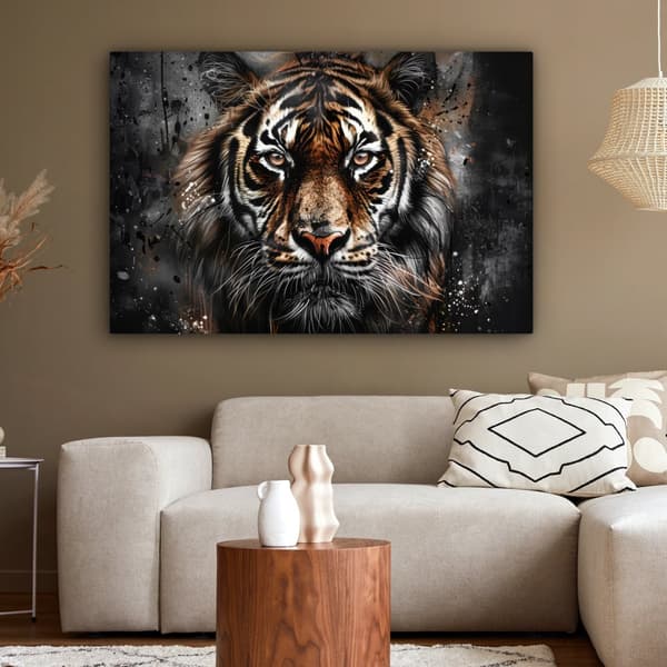 MuchoWow Högupplöst Foto på Canvas -Väggdekoration - Målning Print - Enkelt Upphängningssystem