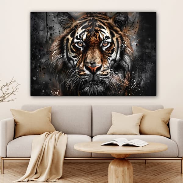 MuchoWow Högupplöst Foto på Canvas -Väggdekoration - Målning Print - Enkelt Upphängningssystem